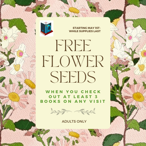 Free flower seeds with checkout.