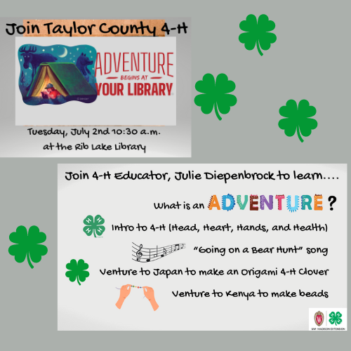 Adventures with Taylor County 4H