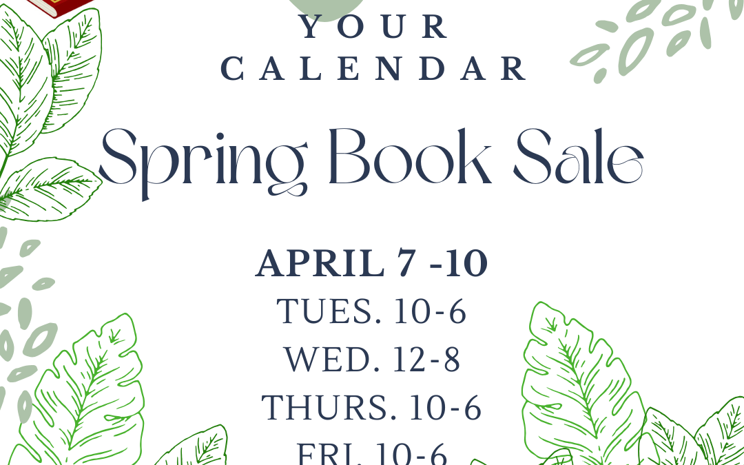 Spring Book Sale