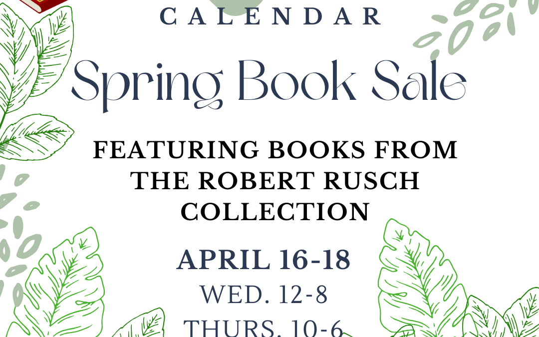 Spring Book Sale