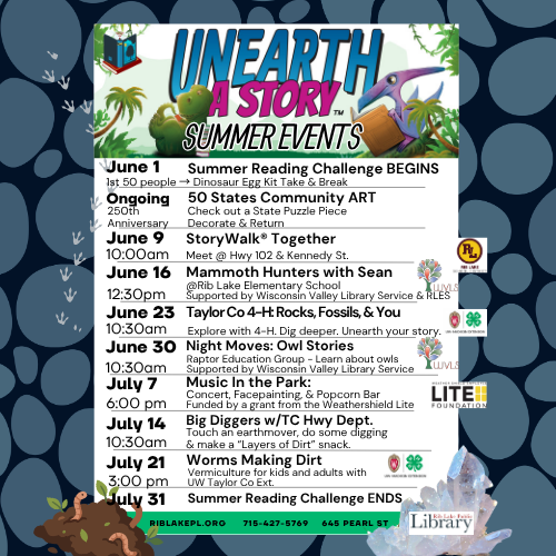 Unearth a Story – Summer 2026